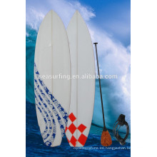 2015 tabla de surf en blanco colorida de alta calidad EPS